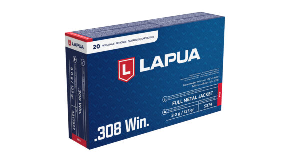 .308Win patruuna, FMJ, S374, 8,0 g / 123 gr.
