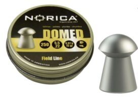 Norica-ilma-aseluoti 5,5 mm, Domed,250 kpl rasia
