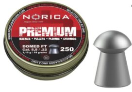 Norica-ilma-aseluoti 4,5 mm, DOMED FT,500 kpl rasia
