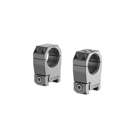 Audere PSR -kiikarinrenkaat 1",korkeus 34 mm, musta