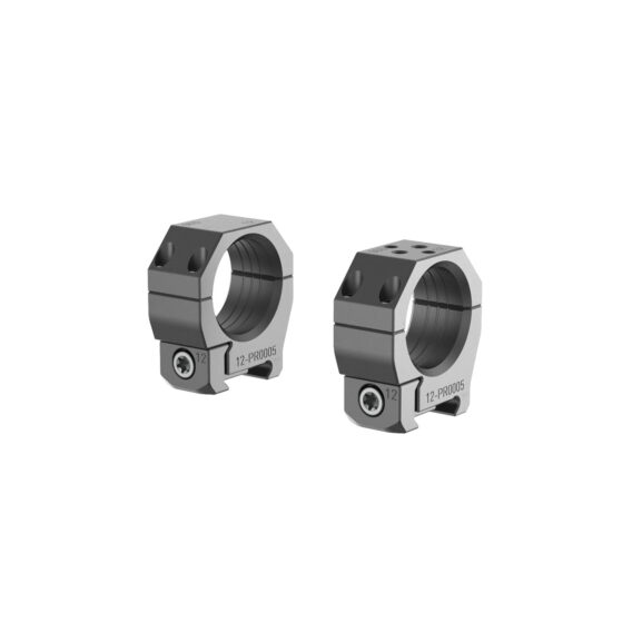 Audere PSR -kiikarinrenkaat 30 mm,korkeus 26 mm, musta