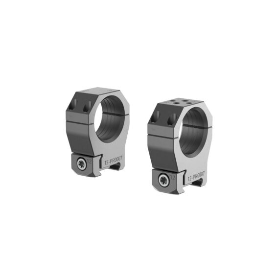 Audere PSR -kiikarinrenkaat 30 mm,korkeus 34 mm, musta
