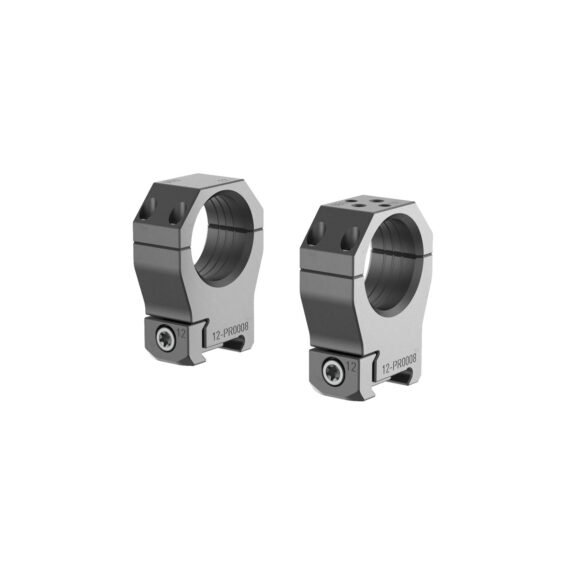 Audere PSR -kiikarinrenkaat 30 mm,korkeus 37 mm, musta