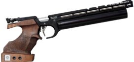 Steyr-ilmapistooli EVO10 Black, oikea, S,mustat säiliöt