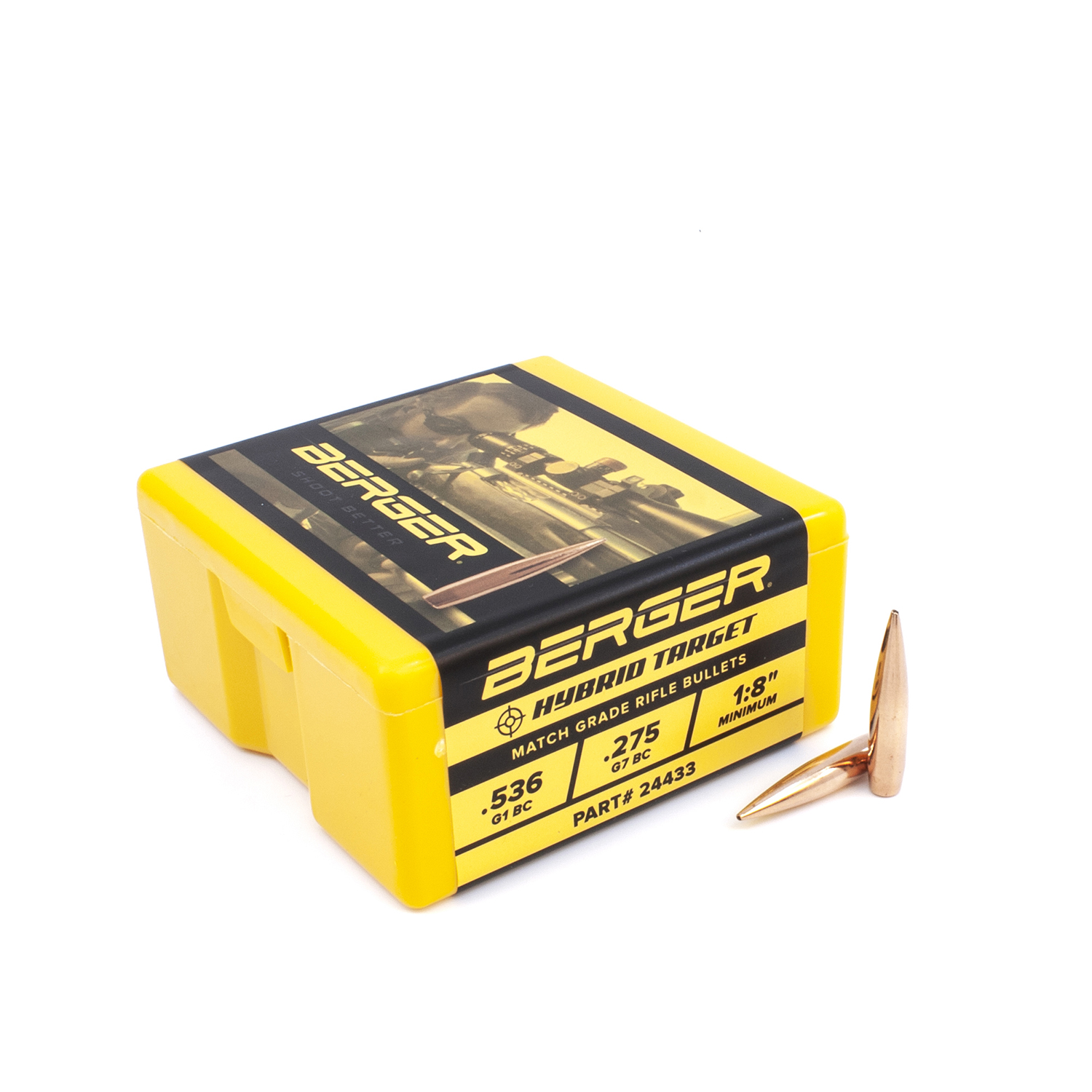 Berger 6mm luoti 105 gr Hybrid Target