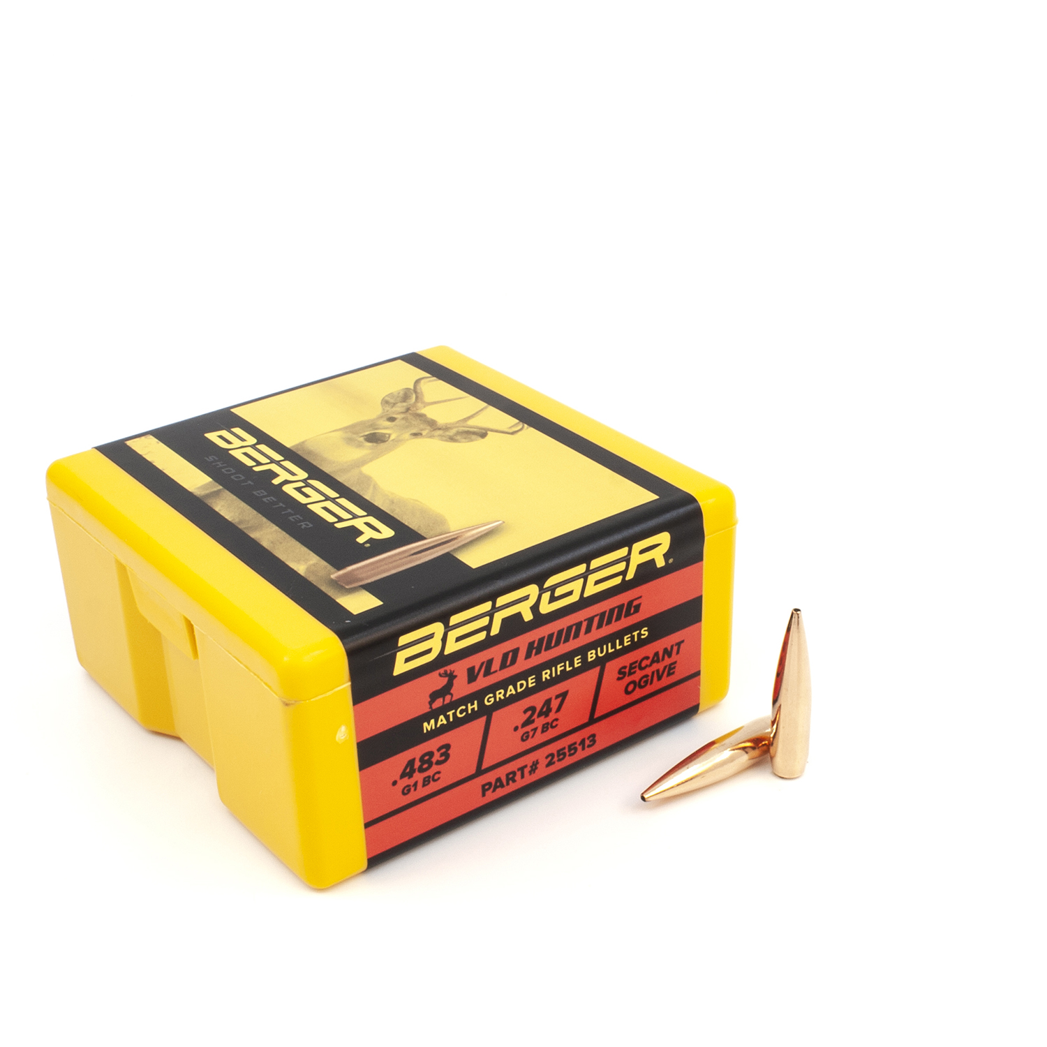 Berger .25 luoti 115 gr VLD Hunting