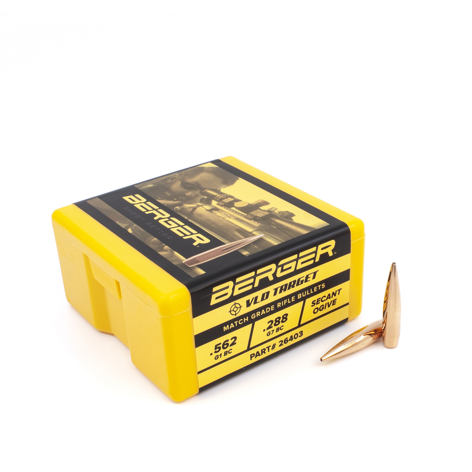 Berger 6,5mm 130 gr VLD Target