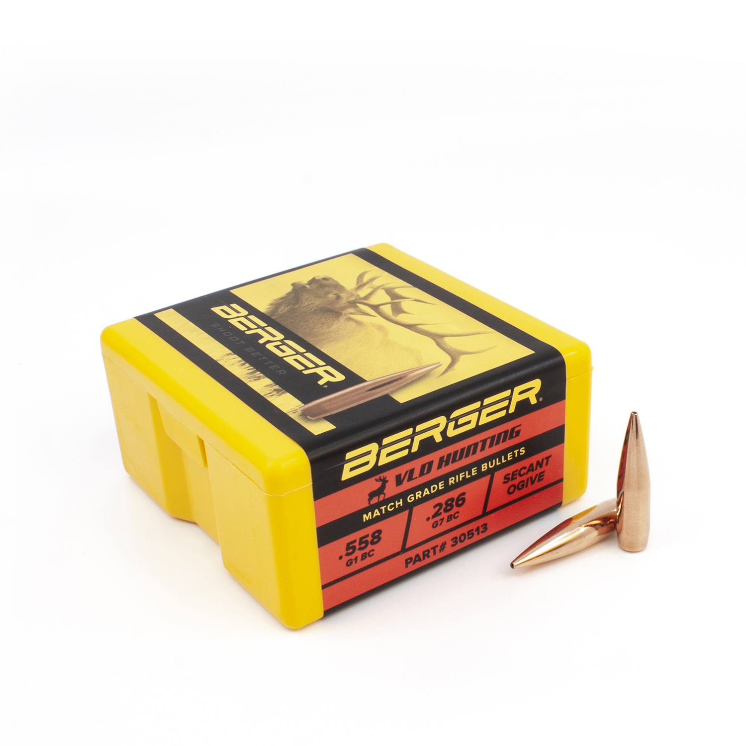 Berger .30 luoti 185 gr VLD Hunting