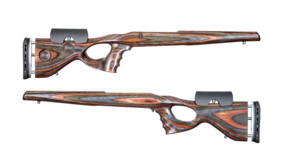 GRS Thumbhole Tikka T3, Green Mountain Camo