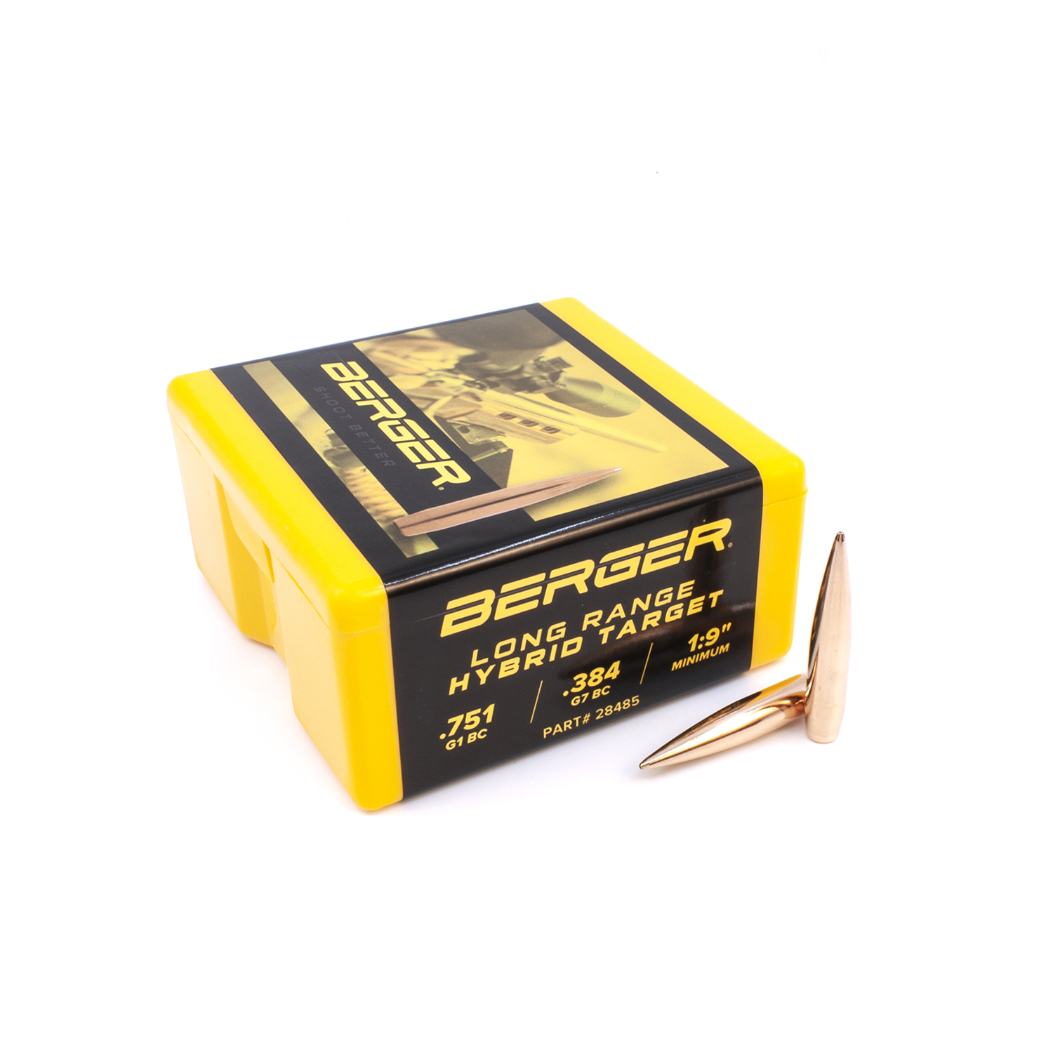 Berger 7mm luoti 190 gr Long Range Hybrid Target