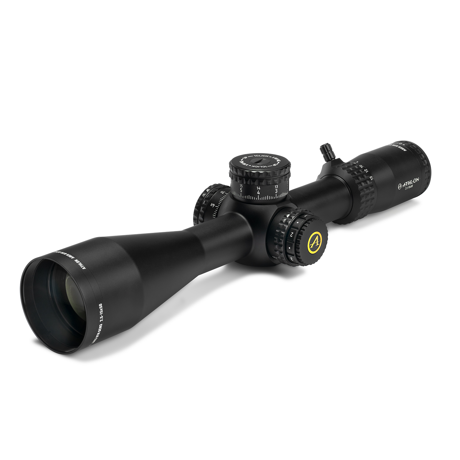 Athlon-itähtäinkiikari Ares BTR GEN3 HD 2.5-15x50,APRS13 FFP IR MIL Reticle