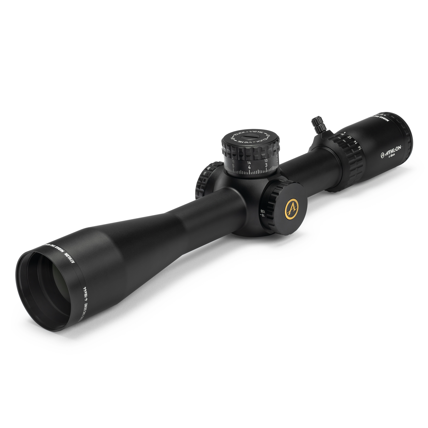 Athlon-tähtäinkiikari Midas TAC GEN2 HD 4-16x44,APRS14 FFP MIL Reticle