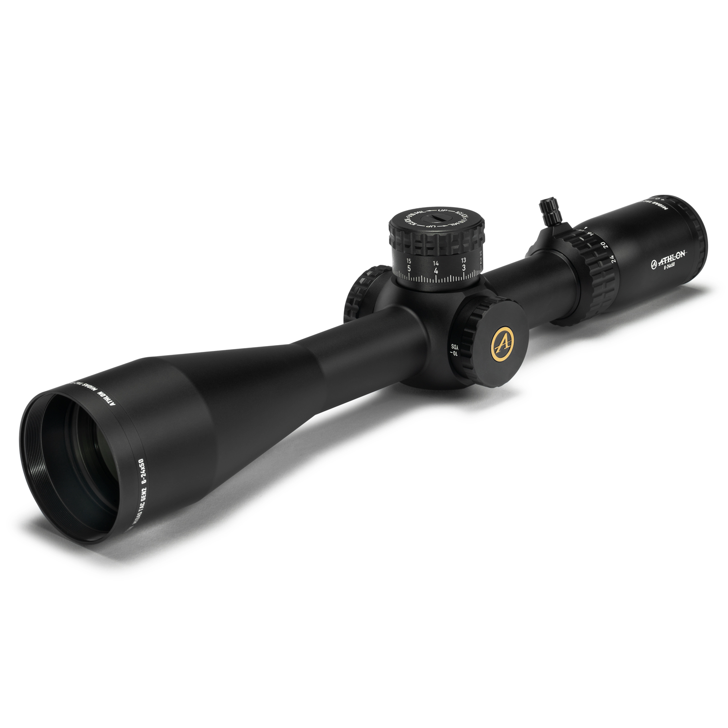 Athlon-tähtäinkiikariMidas TAC GEN2 HD 6-24x50,APRS15 FFP MIL Reticle